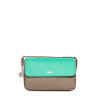 Shoulder bag DKNY green-grey